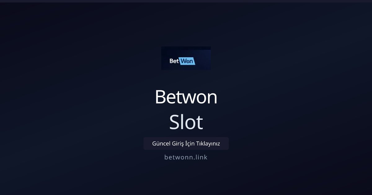 Betwon Slot